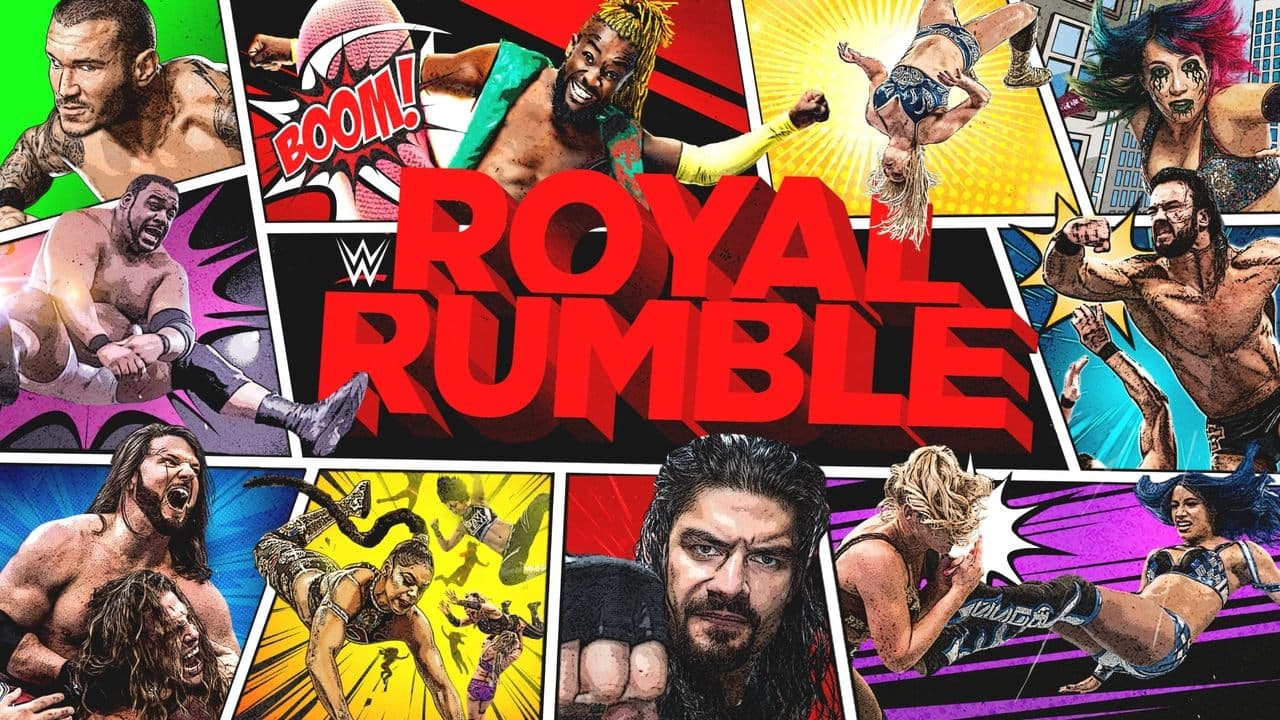 WWE Royal Rumble 2021 backdrop