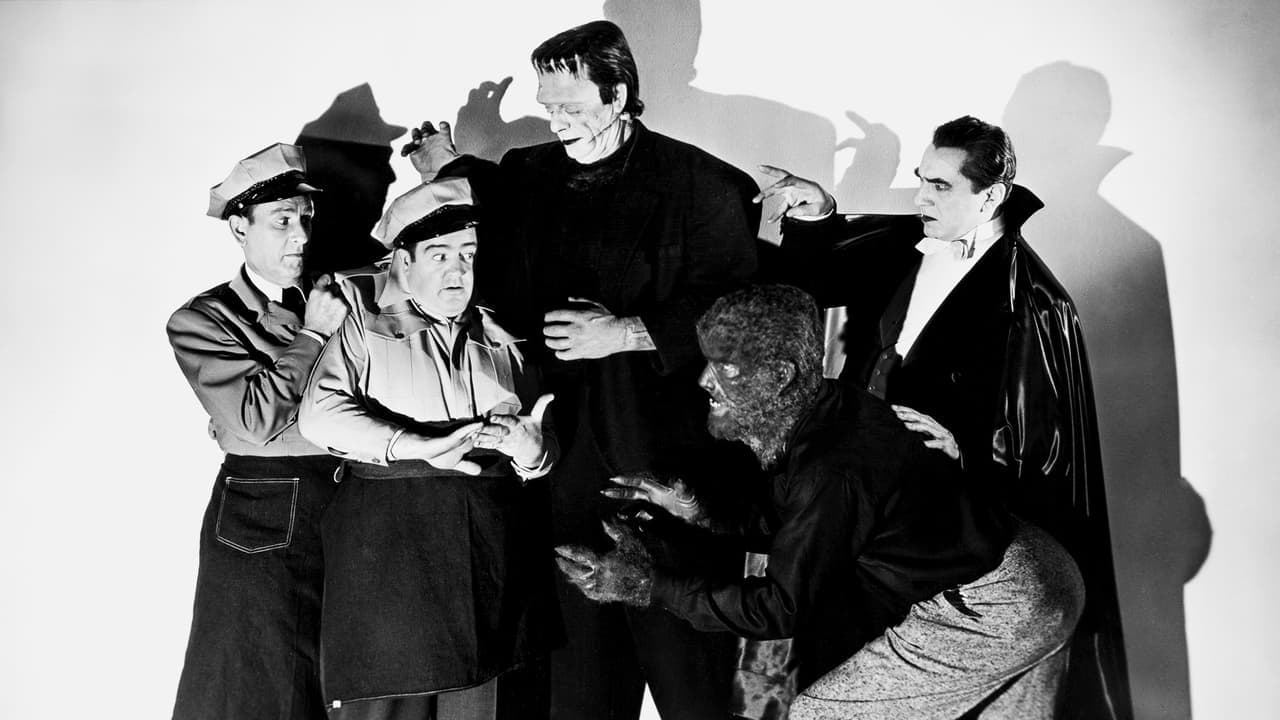 Bud Abbott and Lou Costello Meet Frankenstein backdrop