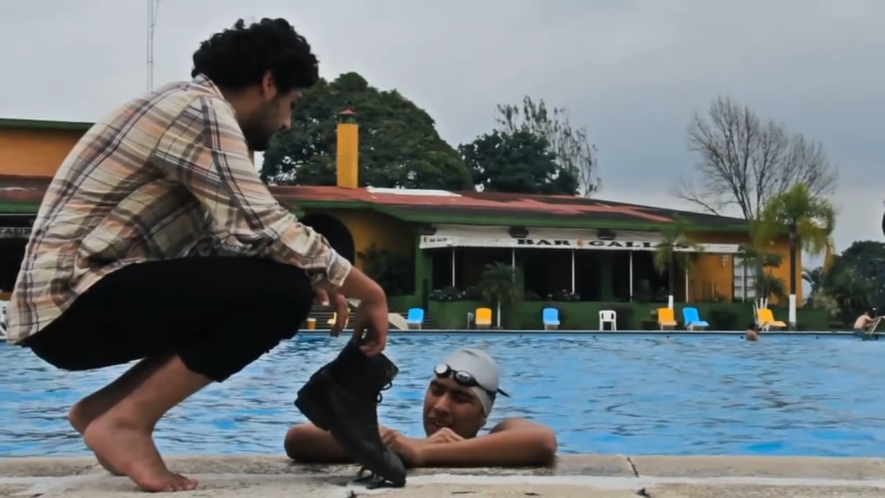 100m Freestyle backdrop