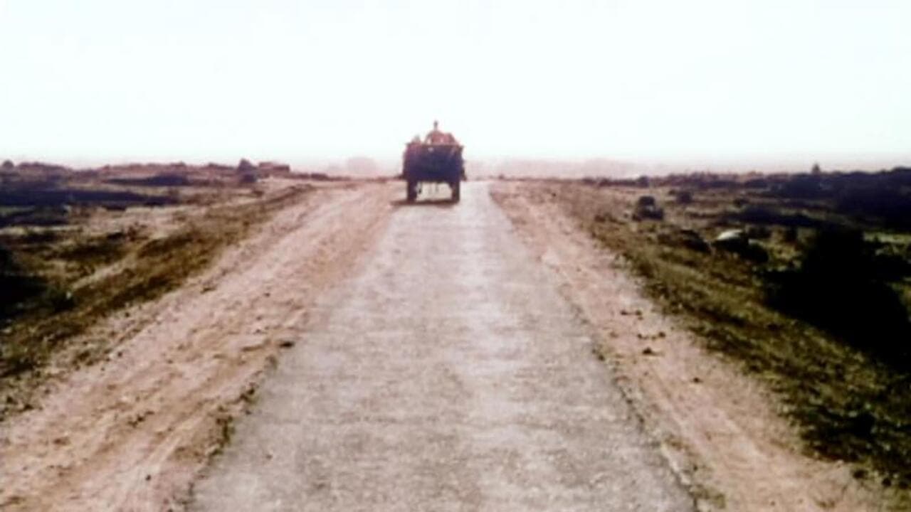 A Road in India backdrop