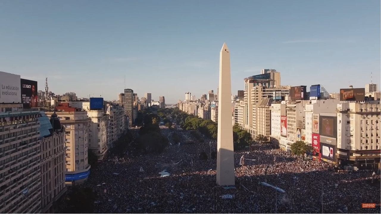 Once In A Lifetime: Argentina backdrop