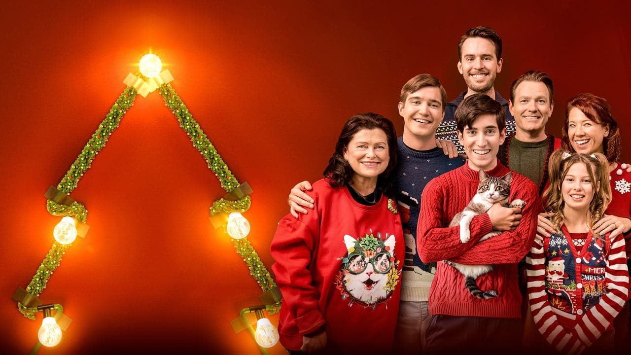 Saving Christmas backdrop