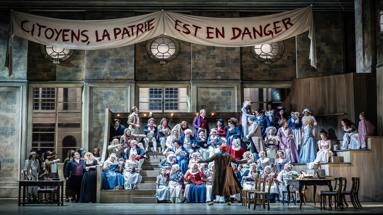 Royal Opera House: Andrea Chénier backdrop