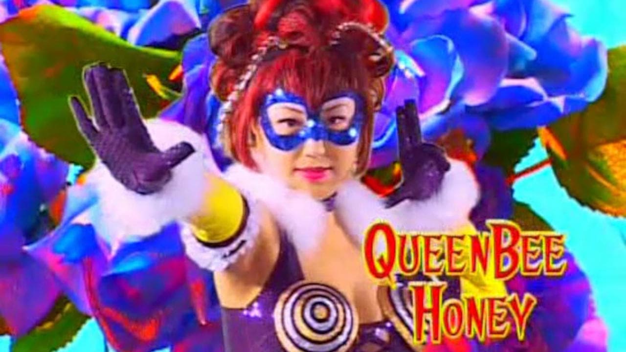 Queen Bee Honey backdrop