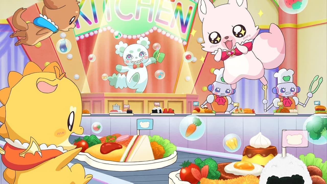 Delicious Party♡Precure Movie: Dreaming♡Children's Lunch! backdrop