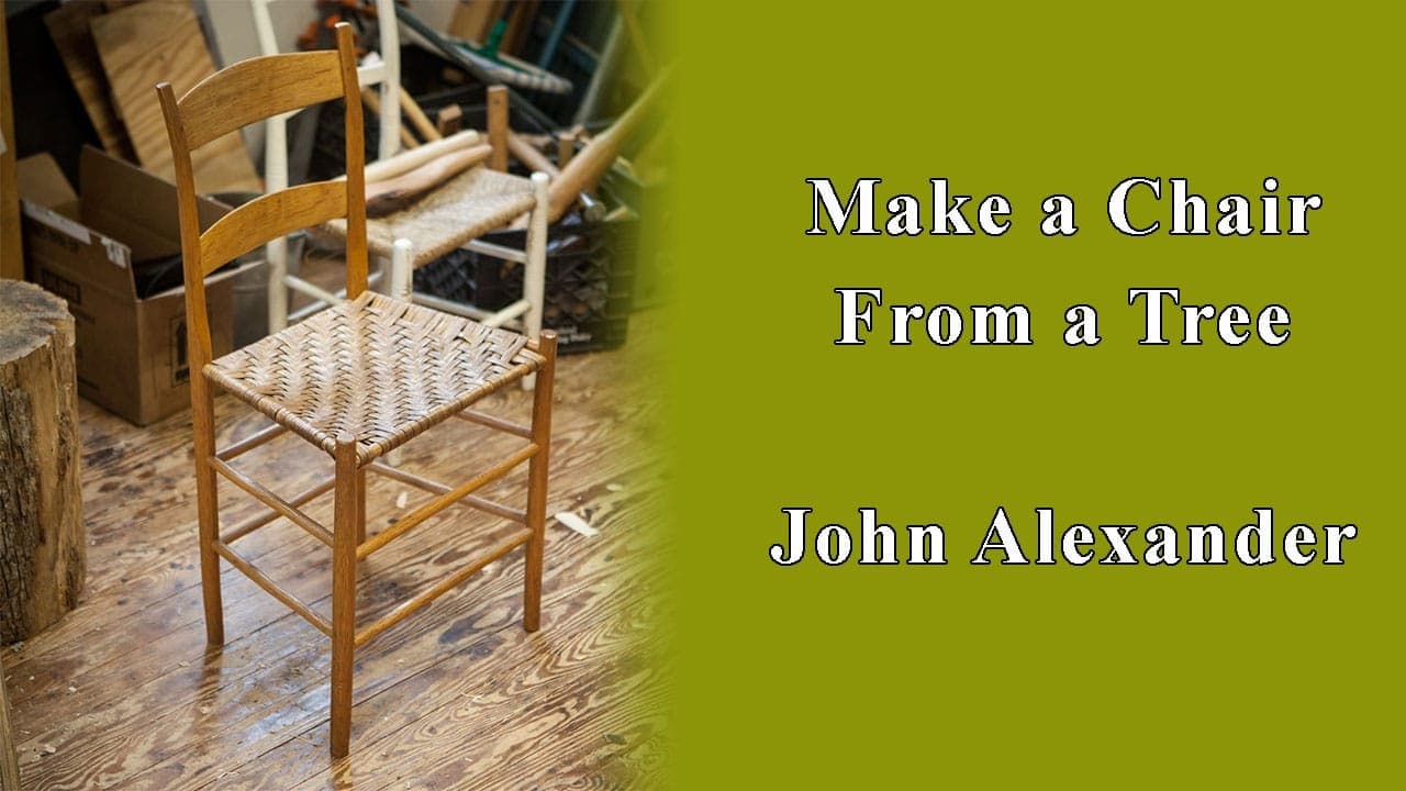 Make a Chair From a Tree backdrop