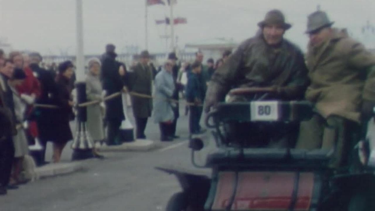 Veteran Car Rally, Brighton backdrop