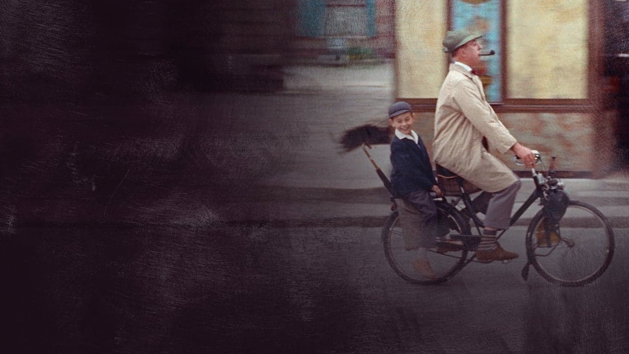 Jacques Tati, tombé de la lune backdrop