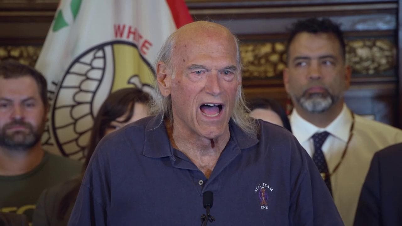 Jesse Ventura Shocks the World backdrop