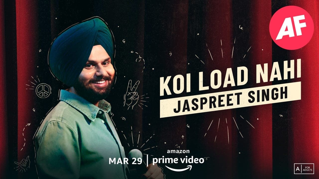 Jaspreet Singh: Koi Load Nahi backdrop