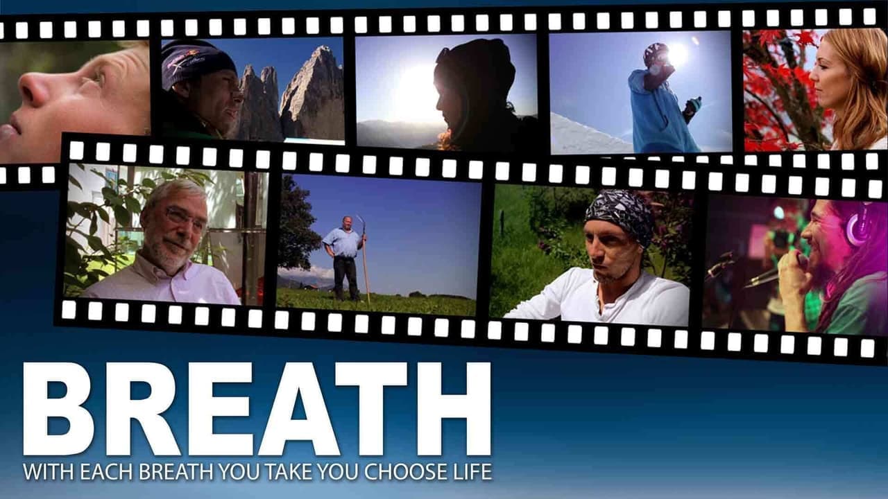 Breath - with each breath you take you choose life backdrop