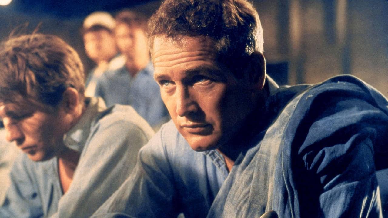 Paul Newman: The Restless backdrop