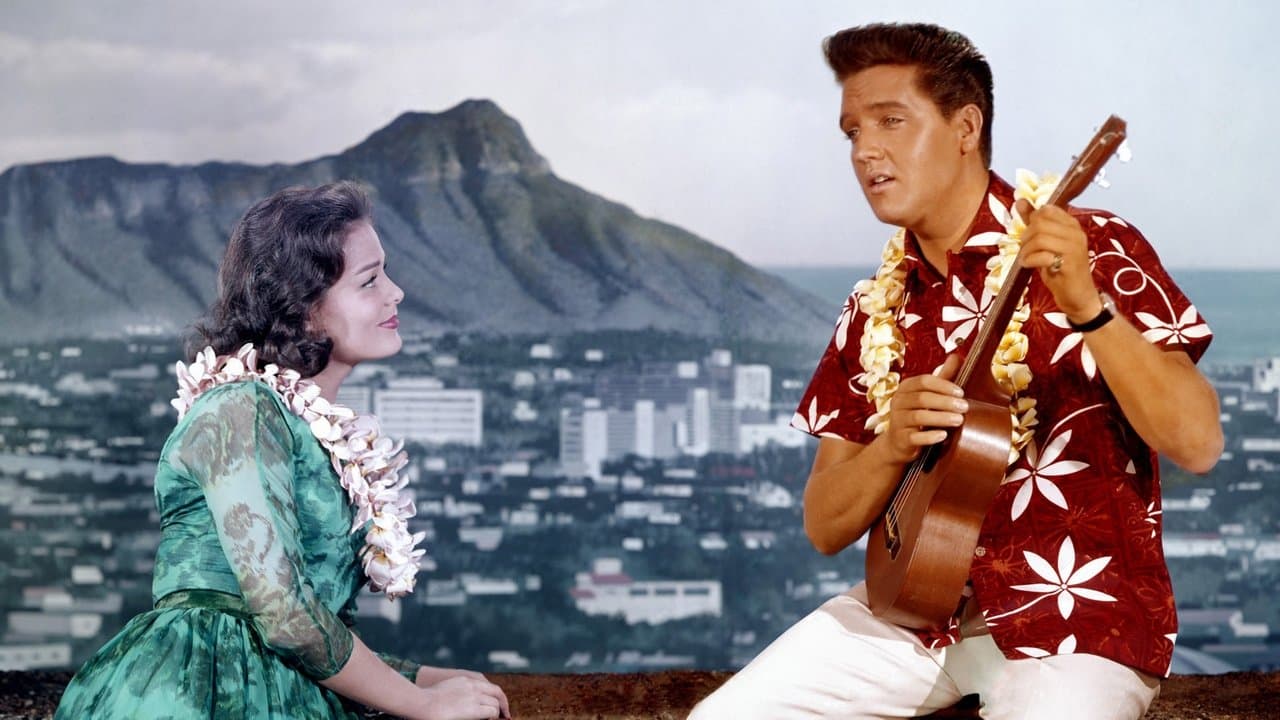 Blue Hawaii backdrop