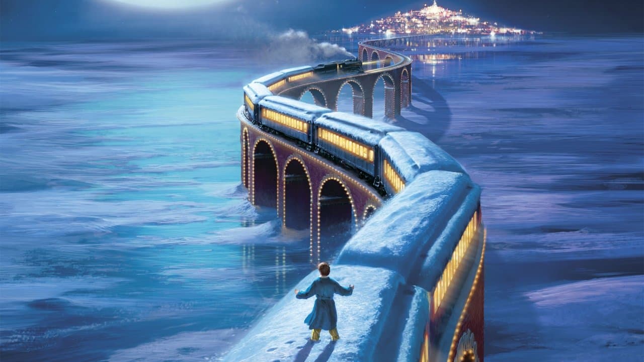 The Polar Express backdrop