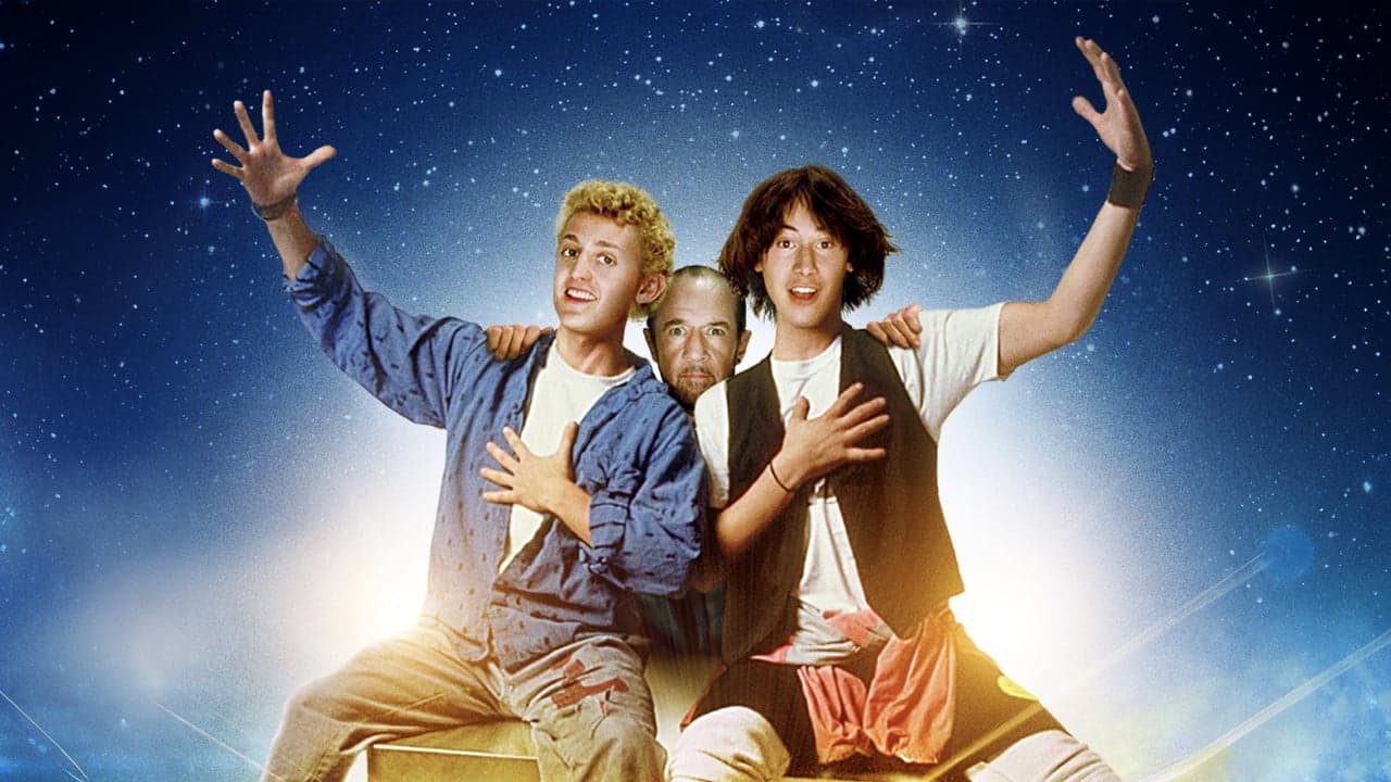 Bill & Ted's Excellent Adventure backdrop