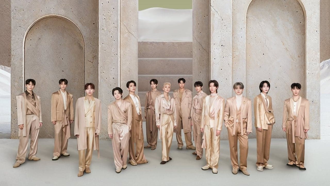 SEVENTEEN 'RIGHT HERE' WORLD TOUR IN GOYANG backdrop