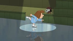 She's a Good Skate, Charlie Brown backdrop