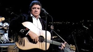 Johnny Cash: Live From Austin TX backdrop