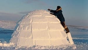 How to Build an Igloo backdrop