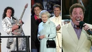 Party at the Palace: The Queen's Concerts, Buckingham Palace backdrop