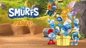 The Smurfs Party backdrop