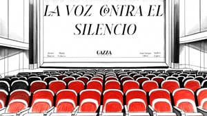 La voz contra el silencio backdrop