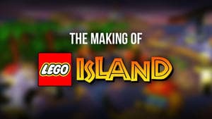 The Making of LEGO Island backdrop