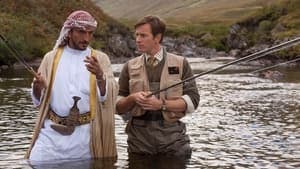 Salmon Fishing in the Yemen backdrop