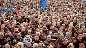 Maidan backdrop