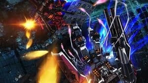 Mobile Suit Gundam Thunderbolt: December Sky backdrop