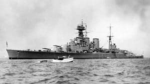 How The Bismarck Sank HMS Hood backdrop