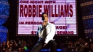 One Night with Robbie Williams backdrop