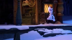 Once Upon a Snowman backdrop