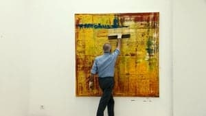 Gerhard Richter Painting backdrop