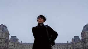 Rohan at the Louvre backdrop