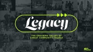 Making Passionate Disciples: 40 Years of Christ Community Church backdrop