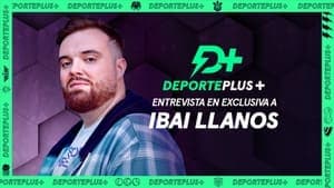 Deporte+ entrevista en exclusiva a Ibai Llanos backdrop