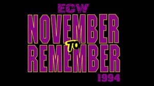 ECW November to Remember 1994 backdrop