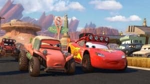 The Radiator Springs 500½ backdrop