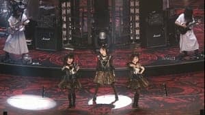 BABYMETAL Live at Tokyo Dome - WORLD TOUR 2016 - LEGEND - METAL RESISTANCE - Red Night backdrop