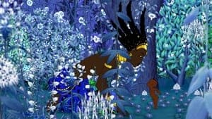 Kirikou and the Sorceress backdrop