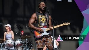 Bloc Party: Glastonbury 2024 backdrop