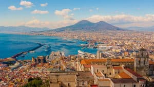 Baie de Naples, la colère des volcans backdrop