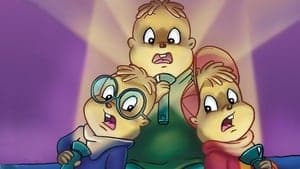 Alvin and the Chipmunks Meet Frankenstein backdrop