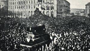 I Funerali di Giuseppe Verdi backdrop