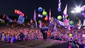 Coldplay - Live at Glastonbury backdrop