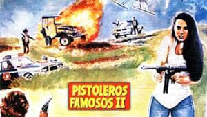 Pistoleros famosos II backdrop