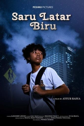 Saru Latar Biru Poster