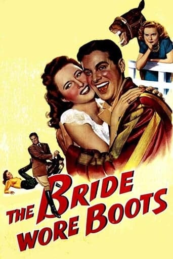 The Bride Wore Boots Poster