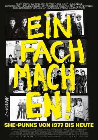 Einfach machen -  She-Punks von 1977 bis heute Poster